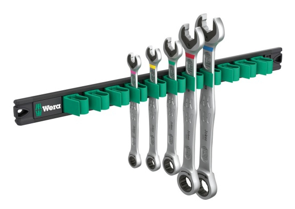 Wera 05020015001, 8,10,13,17,19 Mm, Sort, Rustfrit Stål, Tjekkiet, 380 Mm, 160 Mm, 45 Mm