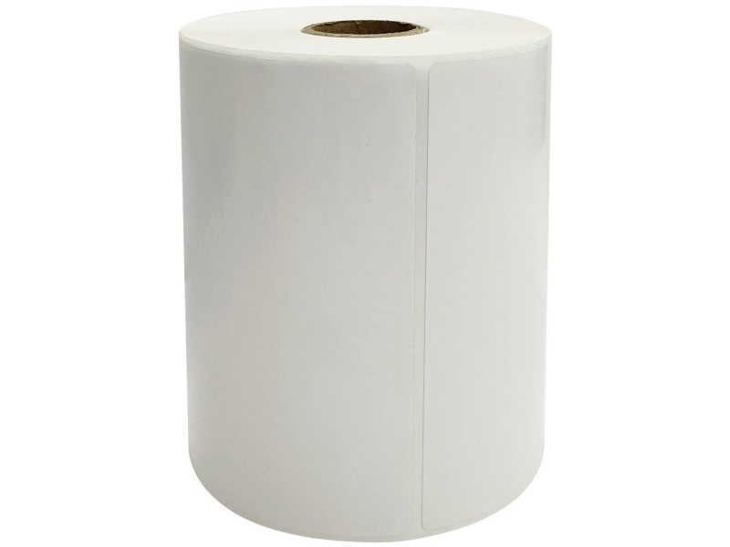 Renkforce Etikettenrolle 100 X 80 Mm Papier Weiß 500 Stück Stark Haftende Etiketten Rf-5998016 Mehrzwecketiketten