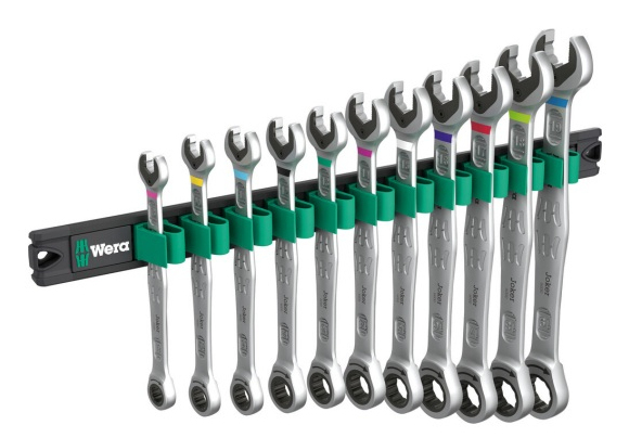 Wera 05020014001, 8,10,11,12,13,14,15,16,17,18,19 mm, Rostfritt stål, Tjeckien, 380 mm, 165 mm, 45 mm | Verktyg & Verkstad - Handverktyg - Skiftnyckel | GameStuff