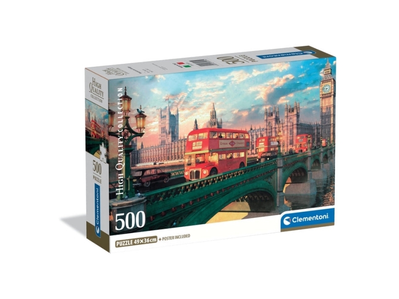 Clementoni Hochwertige Kollektion 35575, 500 Stk, Kunst, 18 År