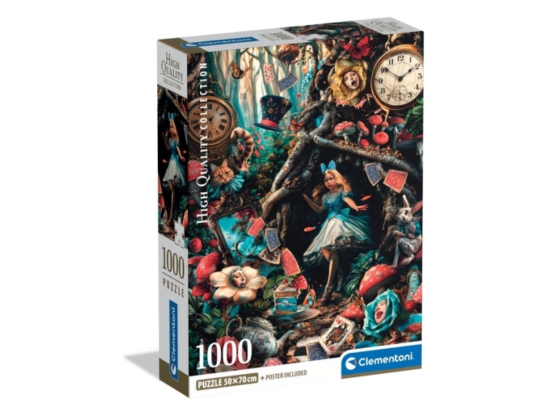 Clementoni Puslespil 1000 Pcs CB High Quality Collection Another day in wonderland