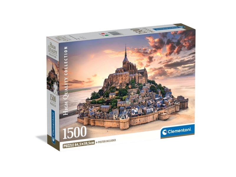 Clementoni High Quality Collection 31730, 1500 styck, Liggande, 18 År | Leksaker - Spel - Pussel | GameStuff