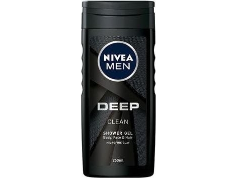 Nivea Men Deep Clean Shower Gel 250 Ml