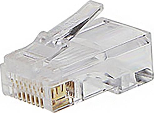 PremiumCord RJ45-connector 8 pin til kabel (10 stk i pose)