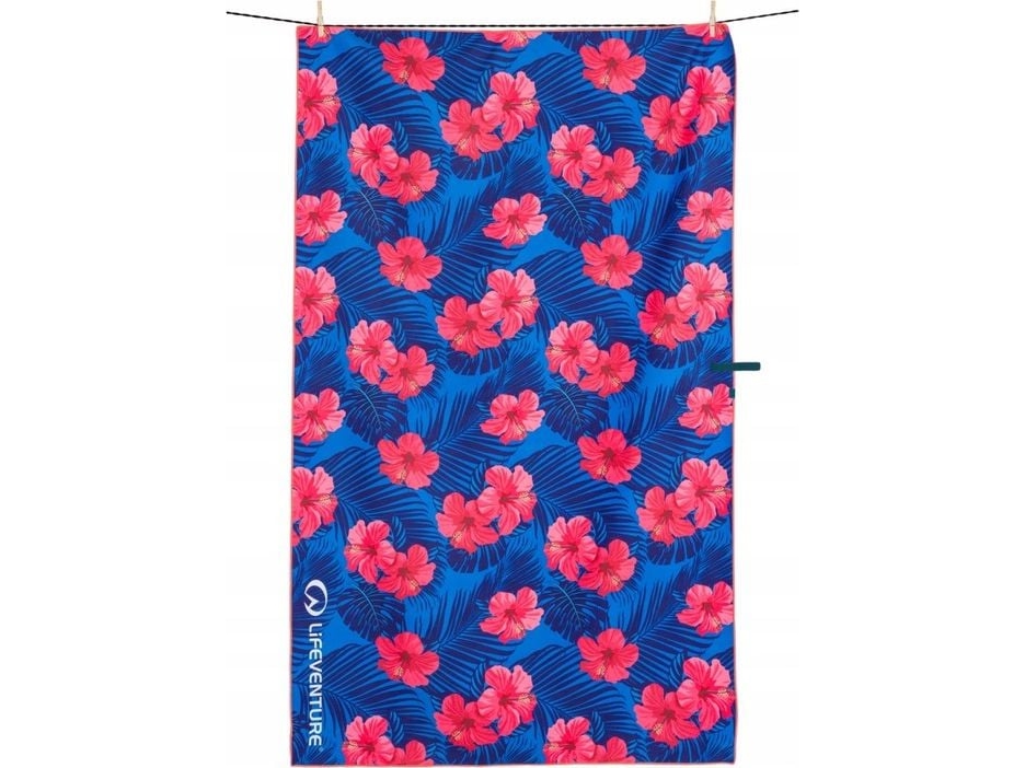 Lifeventure Soft Fibre Recycled Travel Towel Oahu - Giant