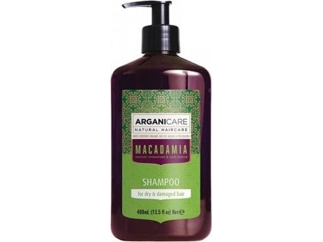 Arganicare Macadamia Shampoo For Dry And Damaged Hair - 400Ml