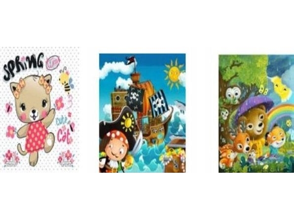 Presentpåse för barn mix 5254L SD20, 45x72x25 cm, bred botten p12 (pris per st.) | N - A | GameStuff