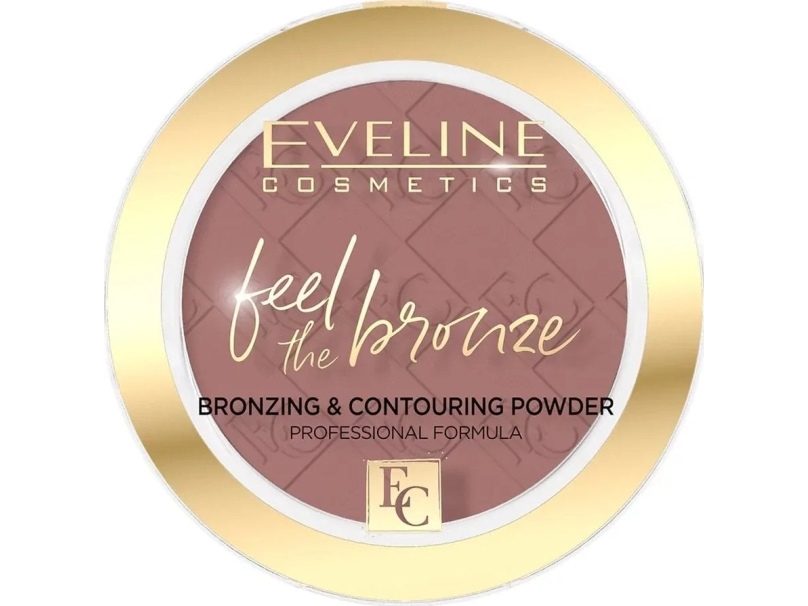 Eveline Feel The Bronze Bronzing And Contouring Powder Chocolate Cake 02 4G