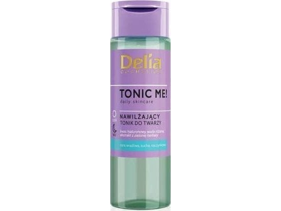 Delia Tonic Me! Feuchtigkeitsspendendes Gesichtswasser - Empfindliche, Trockene, Vaskuläre Haut 200 Ml