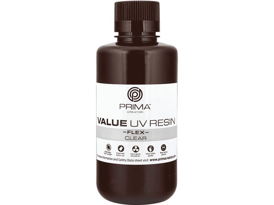 Primacreator Value Flex Uv-Harz - 500 Ml - Transparent