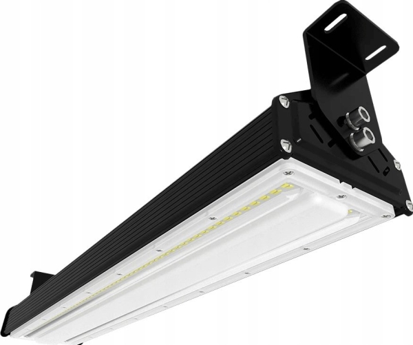 Led Line Lite Linijinis Sandėlio Šviestuvas Streakbay, 55Cm, 230Vac, 100W, 10000Lm, 120° X 60°, Ip65, Ik08