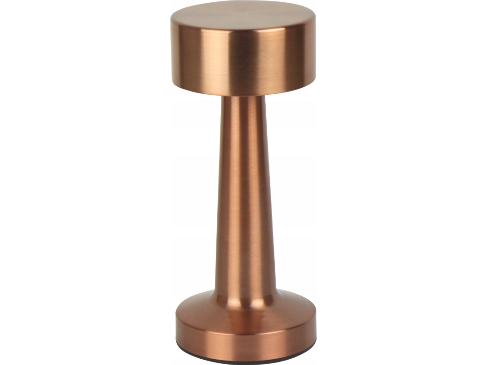 Emos Tischlampe Ikraunamas Stahl/Glas Riwia 1 W 120 Lm Cct Wechselbar 1800 Mah Rosé
