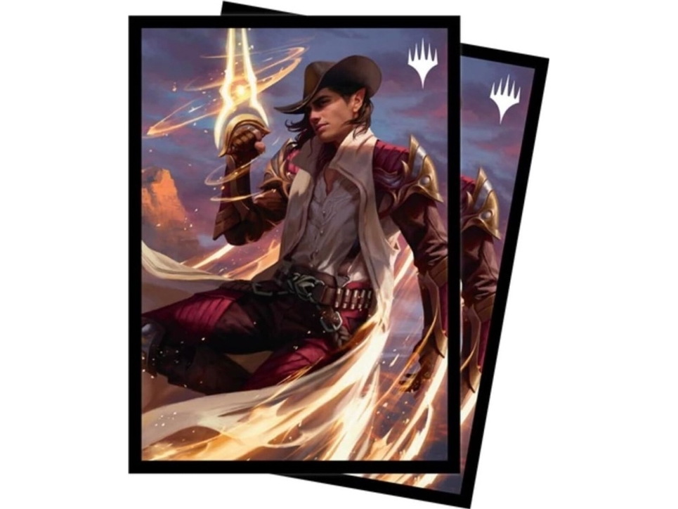 Ultra-Pro: Magic the Gathering - Outlaws of Thunder Junction - Matt deck protector-sleeves - Kellan, the Kid (100 st.) | Leksaker - Spel - TCG tilbehör | GameStuff