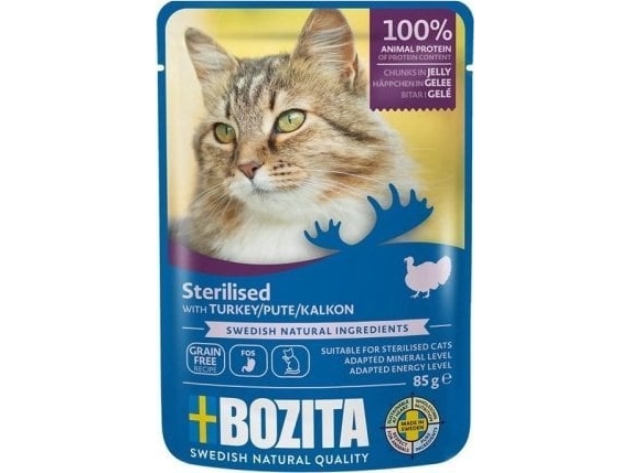Bozita Sterilisierter Indyk 85G