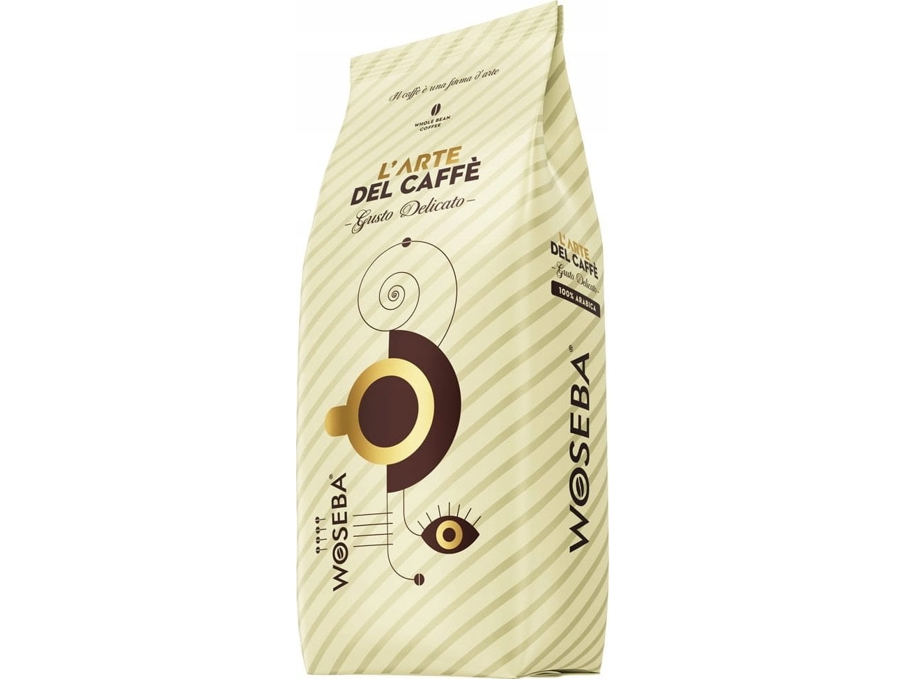 Kawa Ziarnista Woseba Kawa Woseba The Art Of Coffee, Delicate Taste, Ziarnista, 1000G