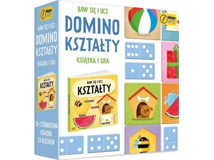 Das Domino Spiel Und Buch - Formen - Spielen Und Lernen