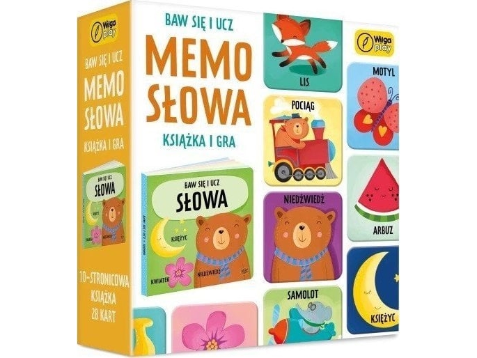 Memo-Spiel Und Buch - Wörter - Spielen Und Lernen