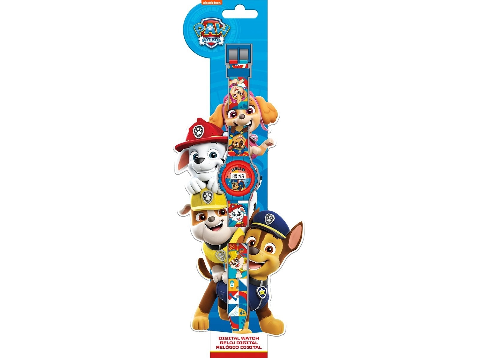 KE02 Psi Patrol PAW PATROL digital klocka PW19943 Barn Euroswan | Sport & Träning - Pulsklockor & Smartwatches - Smartklockor | GameStuff