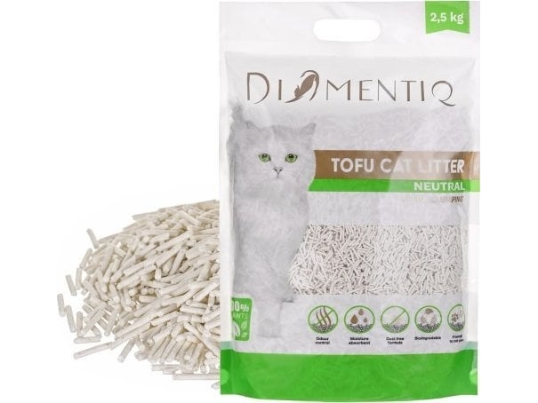 Diamentiq Tofu Klumpstreu 2,5 Kg Naturlig