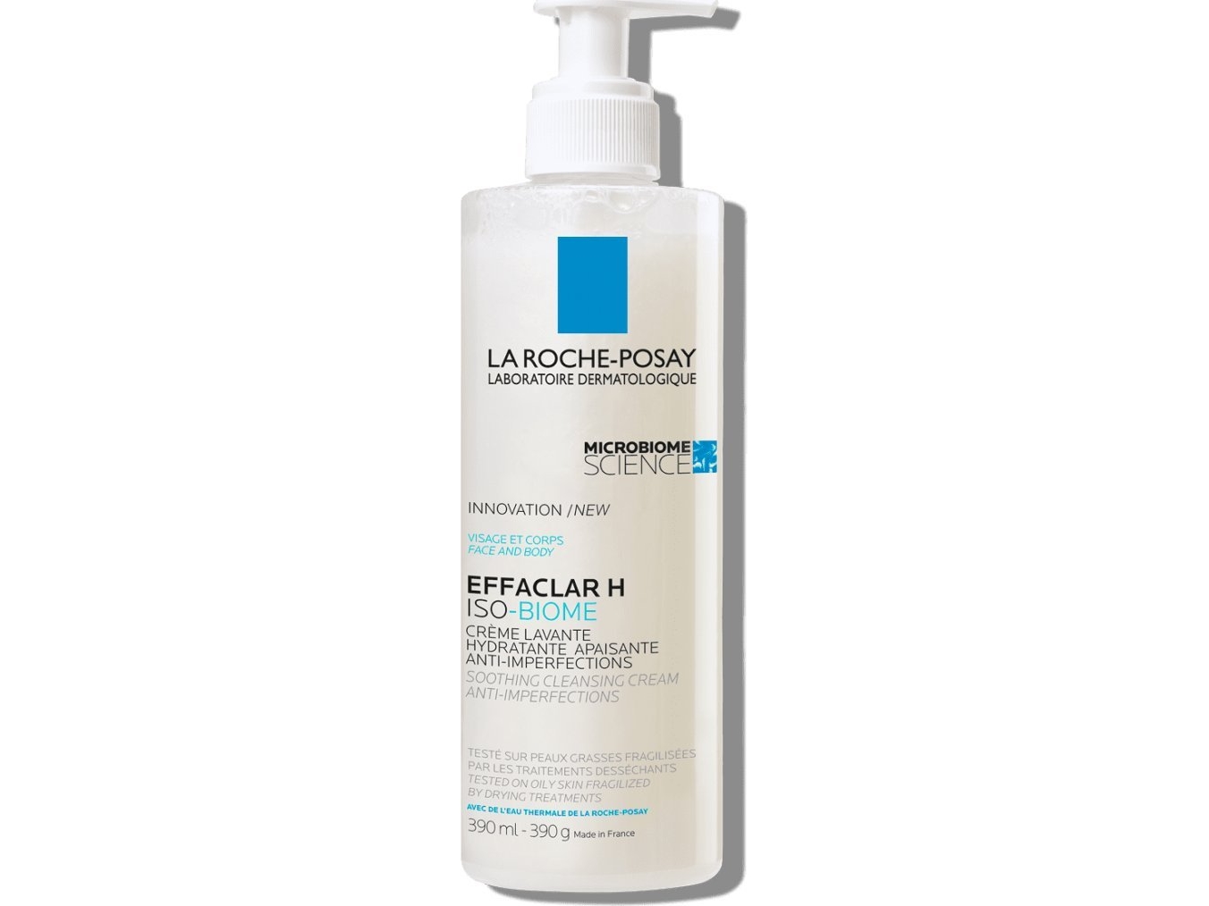 La Roche-Posay Effaclar H Iso-Biome lugnande rengöringscreme 390 ml | Hudvård - Ansiktsvård | GameStuff