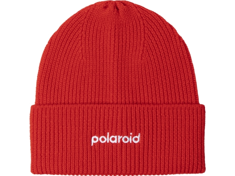 Polaroid Beanie Red, Vuxen, Unisex, Mössa, Röd, Mössa, Livsstil | Tele & GPS - Mobil tillbehör - Headset / Handsfree | GameStuff