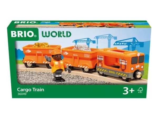 BRIO Cargo Train, Tåg, 3 År, Multifärg | Andra leksaksmärken - A-E - BRIO | GameStuff