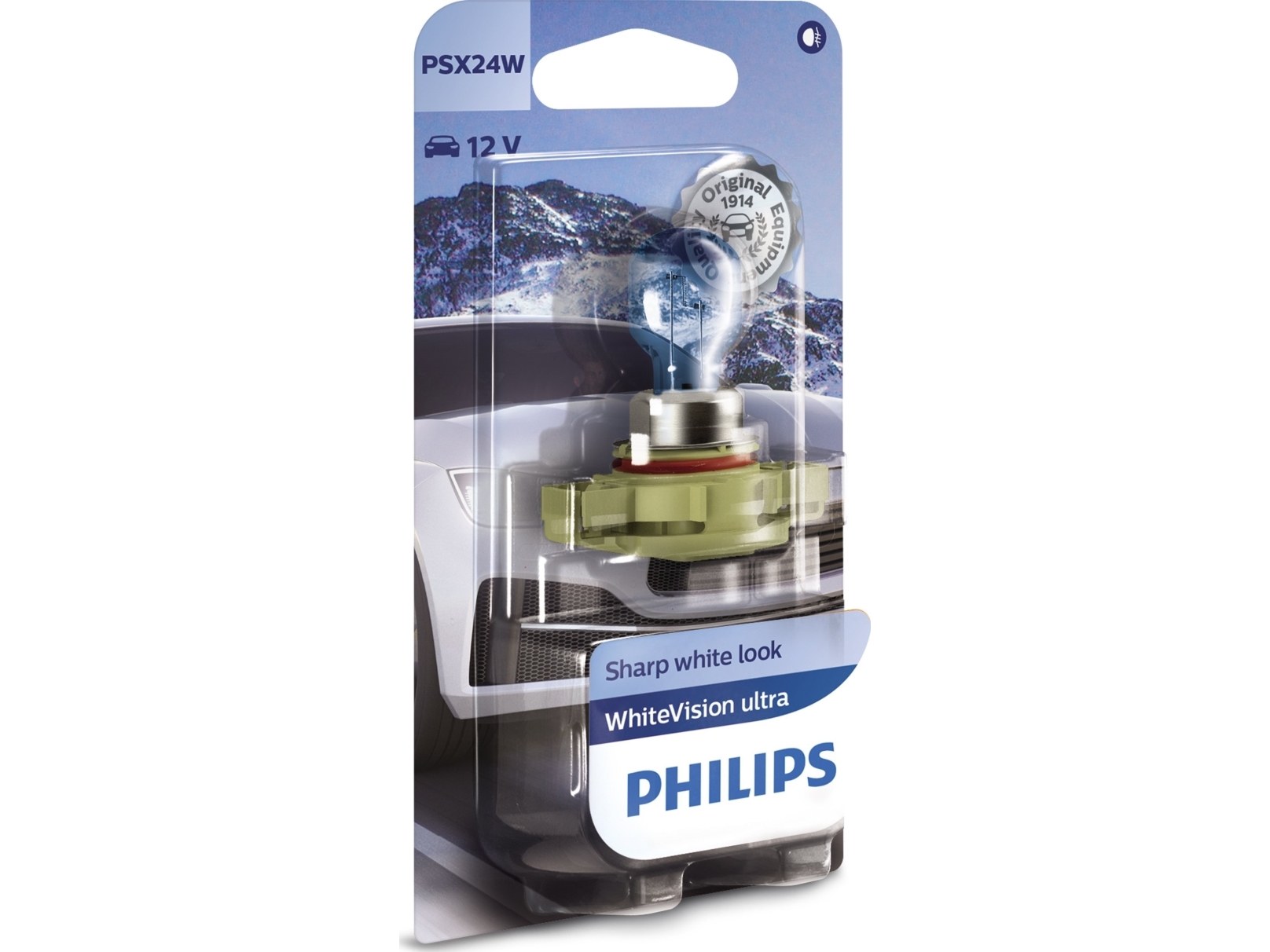 Philips WhiteVision Ultra PSX24W 12V - 1 stk. | Bilvård & Biltillbehör - Belysning | GameStuff