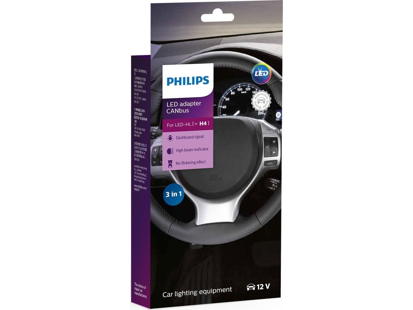 Osram Philips Canbus Led Adaptor H4 3 W 1