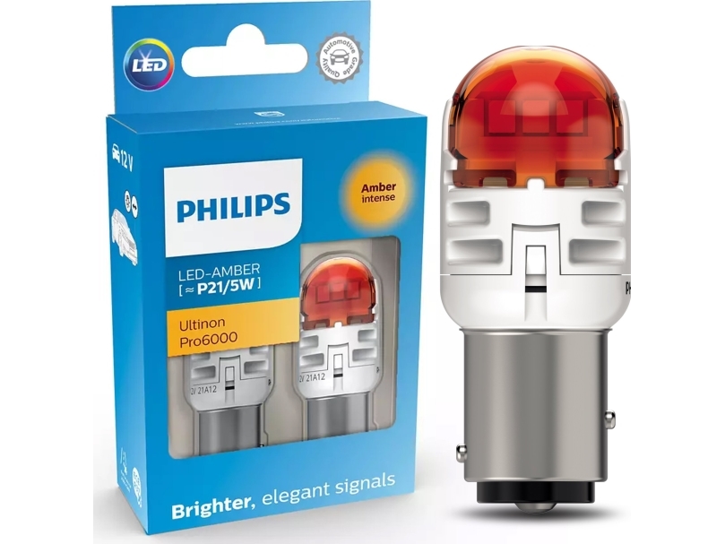 Philips Led P21/5w Amber Au60 12v