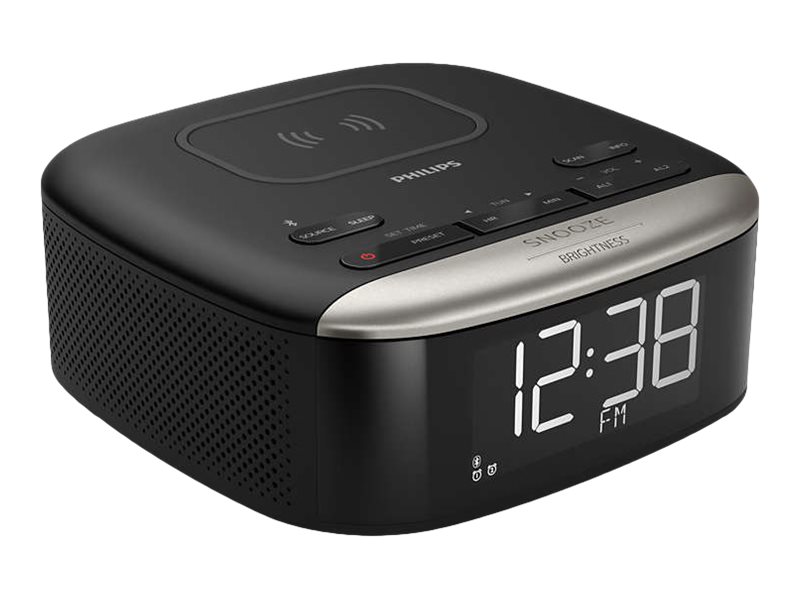 Radio Vega Cyfrowe Radio Fm Budzik Alarm Zegar Bluetooth Z Ladowarka Qi Philips Tar7606/10>