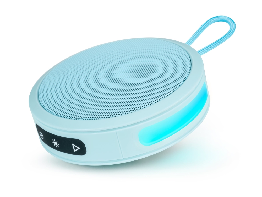 Bigben Big Ben Bluetooth Party Lautsprecher Nano Hintergrundbeleuchtung 15W Pastellblau