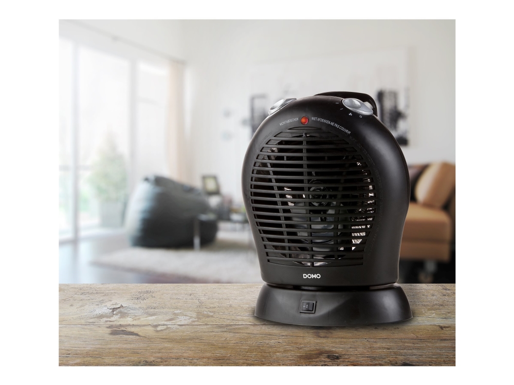 Domo Fan Heater Black (Do7324f)