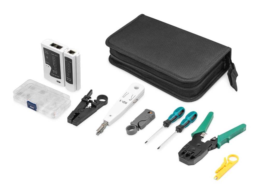 DIGITUS - Verktygssats för nätverk | Tele & GPS - Mobil tillbehör - Övriga tillbehör | GameStuff