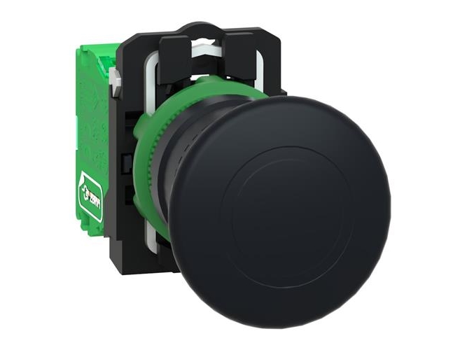 Kabelloser Taster Xb5r Ø40 Bedruckung Schwarz