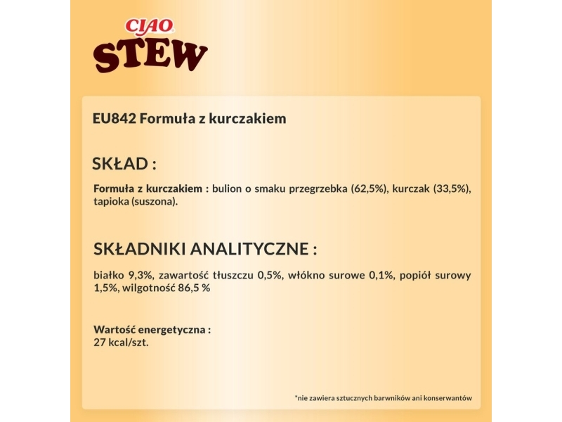 Inaba Foods INABA Cat Ciao Stew - Creme kattmat med kycklingsmak 40g | Sällskapsdjur - Katt - Kattgodis | GameStuff