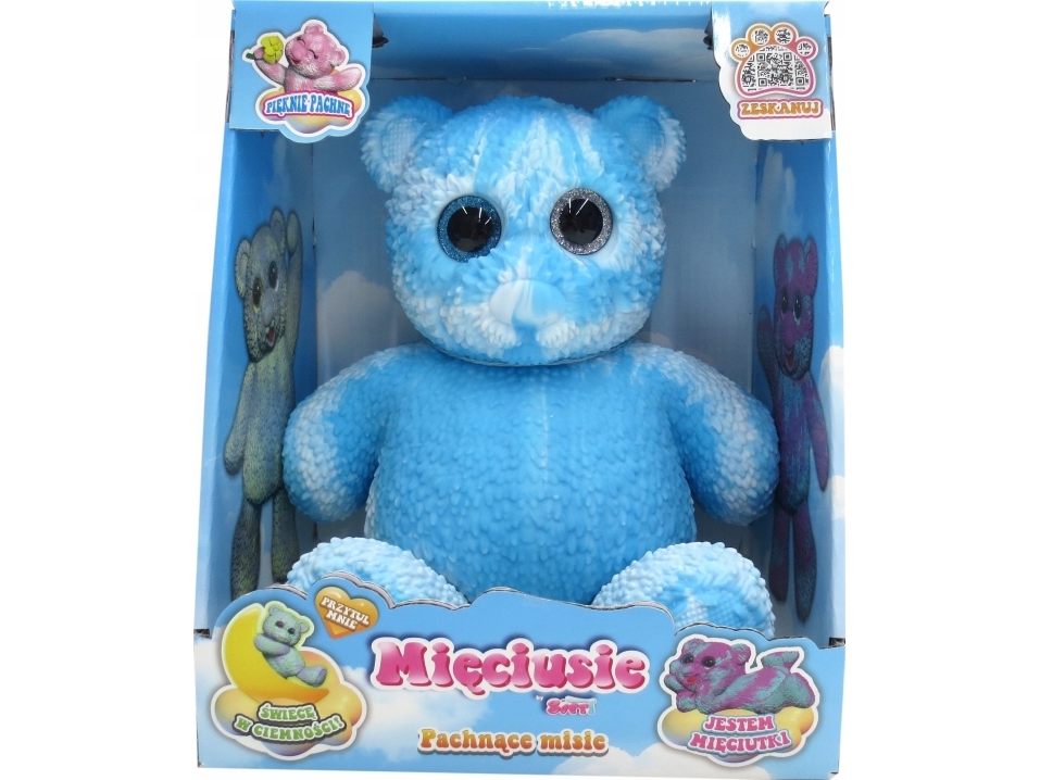 Mascot Softies Duftende Teddybären, Weiß Und Blau