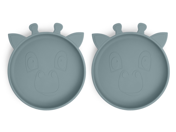 Nuuroo Akila silikone tallerken 2-pak