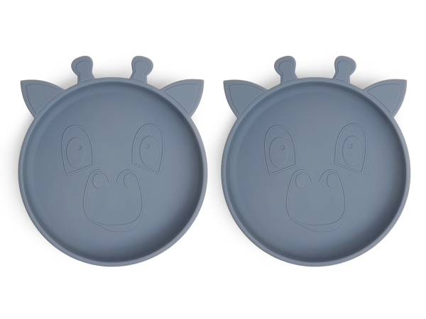 Nuuroo Akila silikone tallerken 2-pak