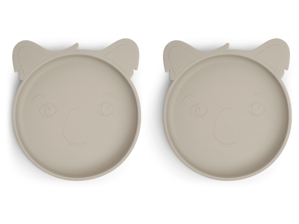 Nuuroo Akila silikone tallerken 2-pak