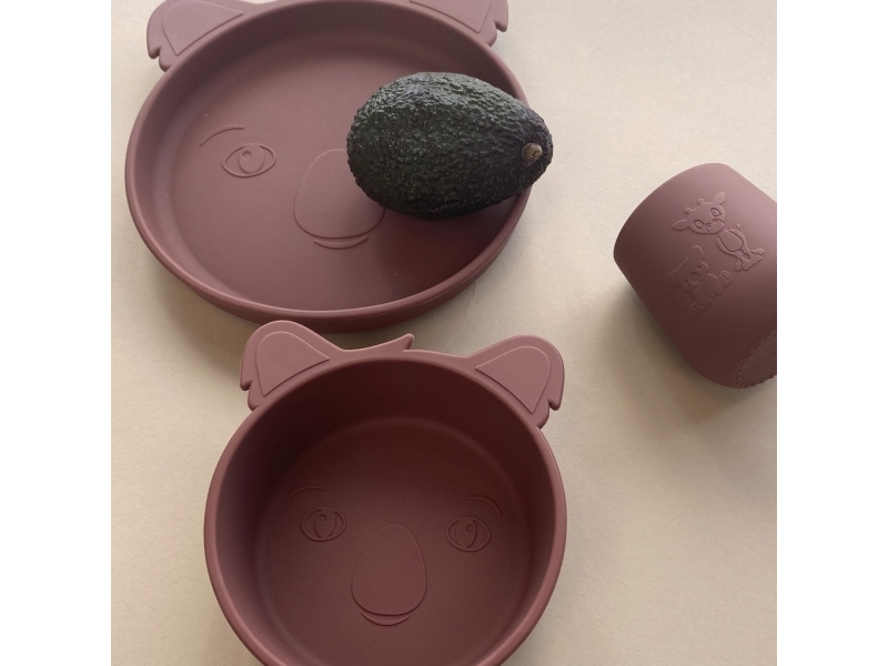 Nuuroo Judi serviceset i silikon 3-pack | Bordssättning - Par - Ätset för barn | GameStuff