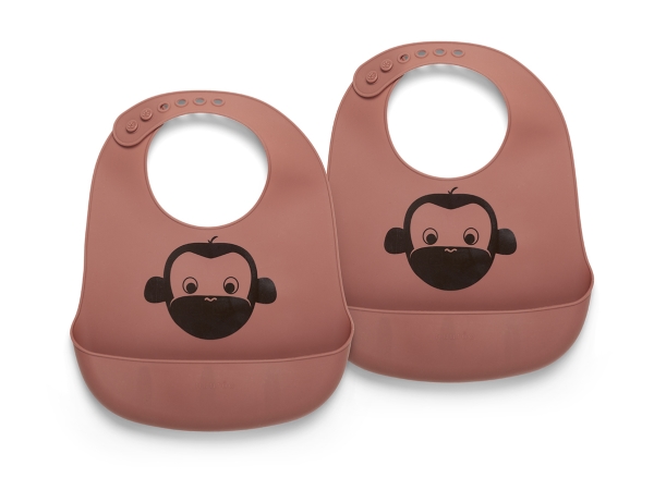 Nuuroo Alfie silikone hagesmæk - 2 stk.