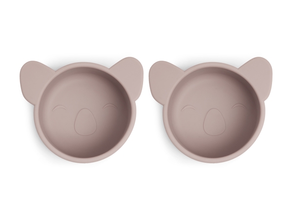 Nuuroo Rosa silikone snackskål 2-pak | N - A | GameStuff