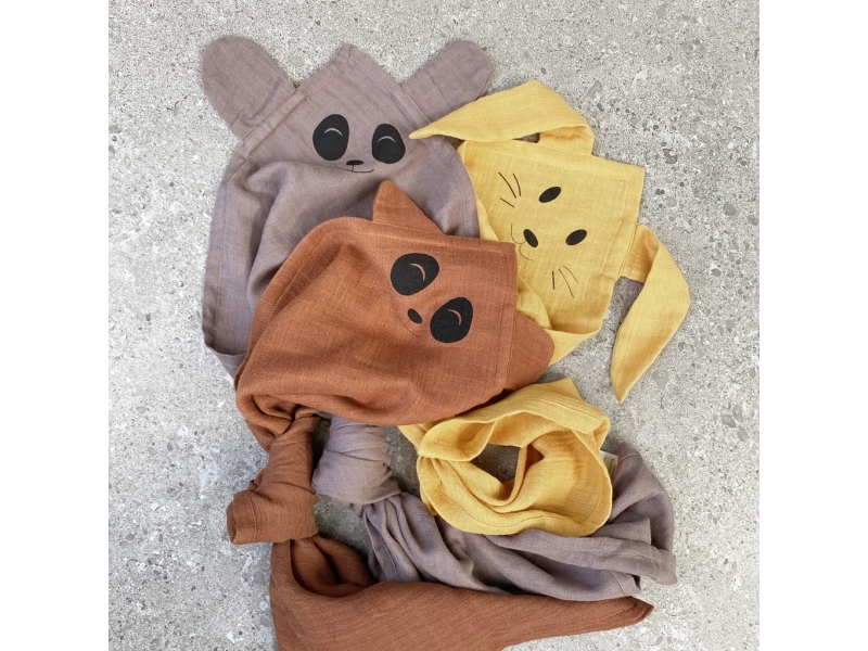 Nuuroo Bjørk nusseklud 2-pak | Baby & barn - Blöjbyte - Tygblöjor | GameStuff