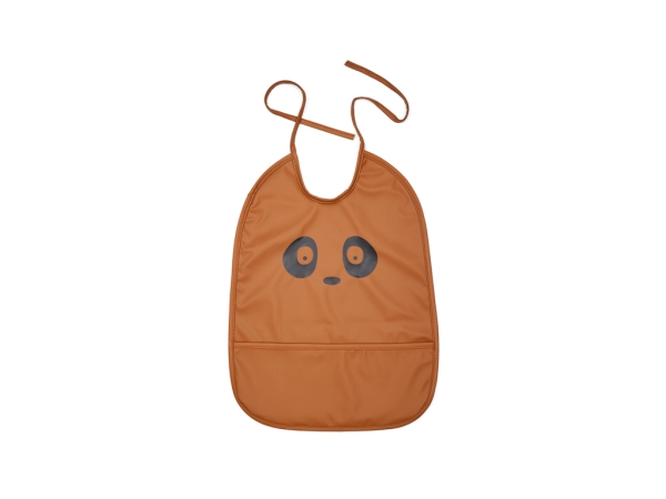 Nuuroo nuuroo vandtæt hagesmæk med lomme Panda Caramel Cafe