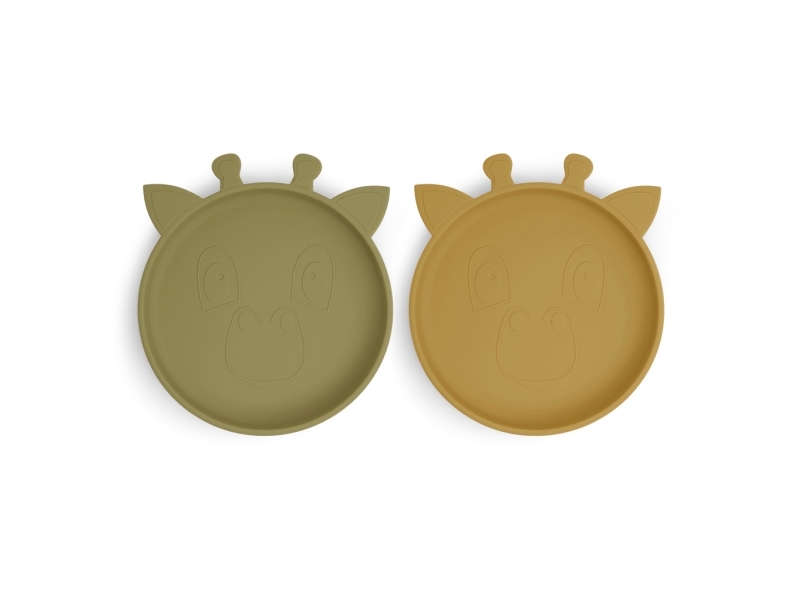 Nuuroo Akila silikone tallerken 2-pak