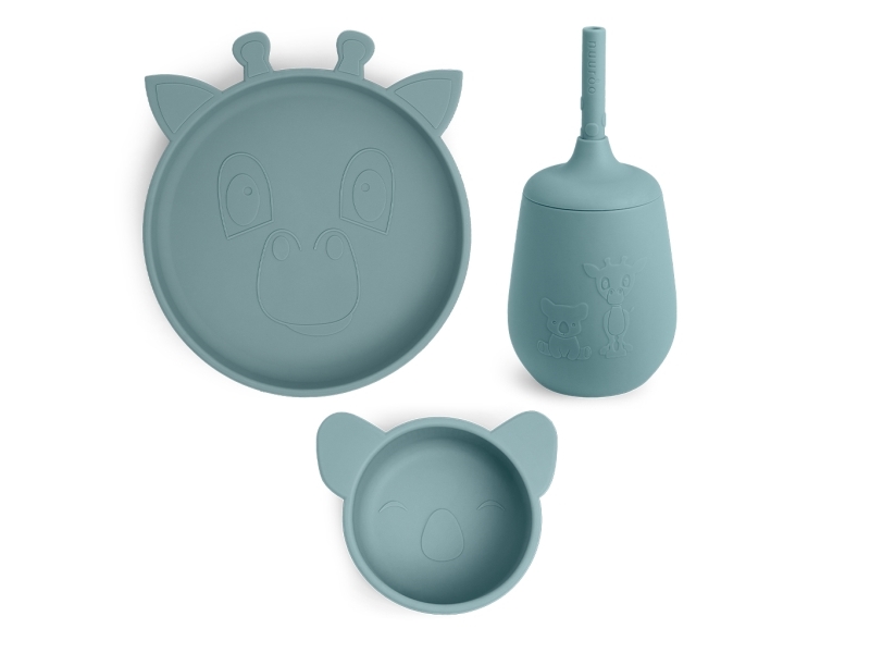 Nuuroo Dian silikon service kit 3-pack | Bordssättning - Par - Ätset för barn | GameStuff