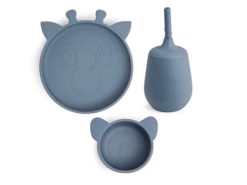 Nuuroo Dian silikon service kit 3-pack | Bordssättning - Par - Ätset för barn | GameStuff