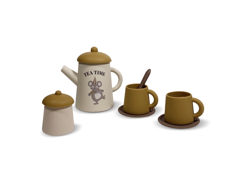 Nuuroo Sia teservis i silikon | Leksaker - För dom minsta - Aktivitetsfilt | GameStuff