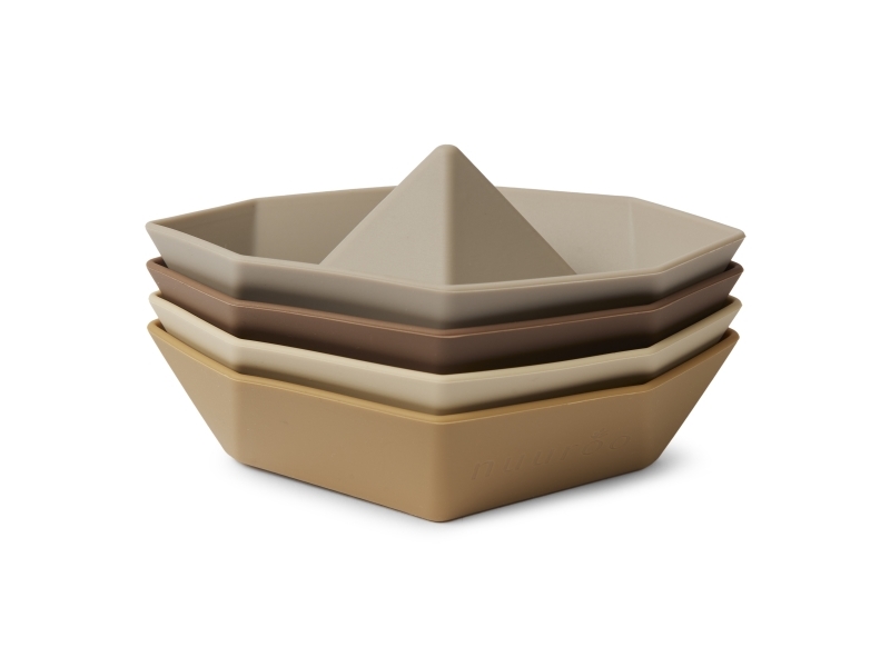 Nuuroo Asger silikone både 4-pak | Leksaker - För dom minsta - Badleksaker | GameStuff