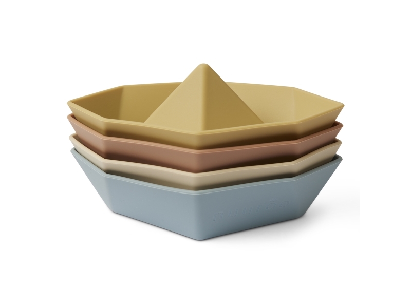 Nuuroo Asger silikone både 4-pak | Leksaker - För dom minsta - Badleksaker | GameStuff